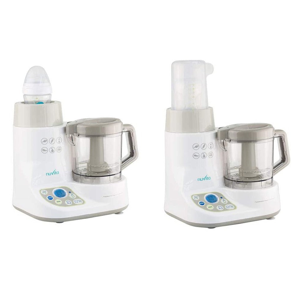 Nuvita Pappasana 6-In-1 Vapor Combo Food processor and bottle warmer - Easy Pharmacy LLC