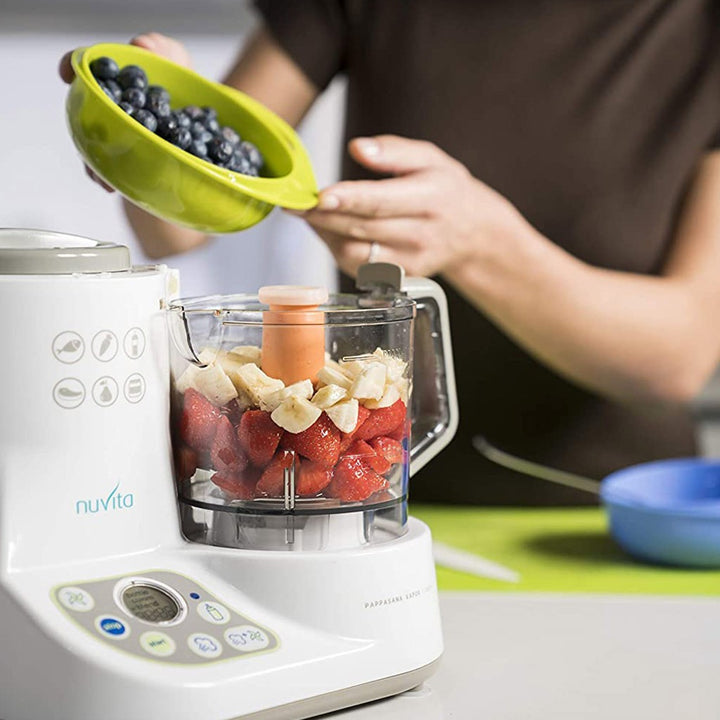 Nuvita Pappasana 6-In-1 Vapor Combo Food processor and bottle warmer - Easy Pharmacy LLC