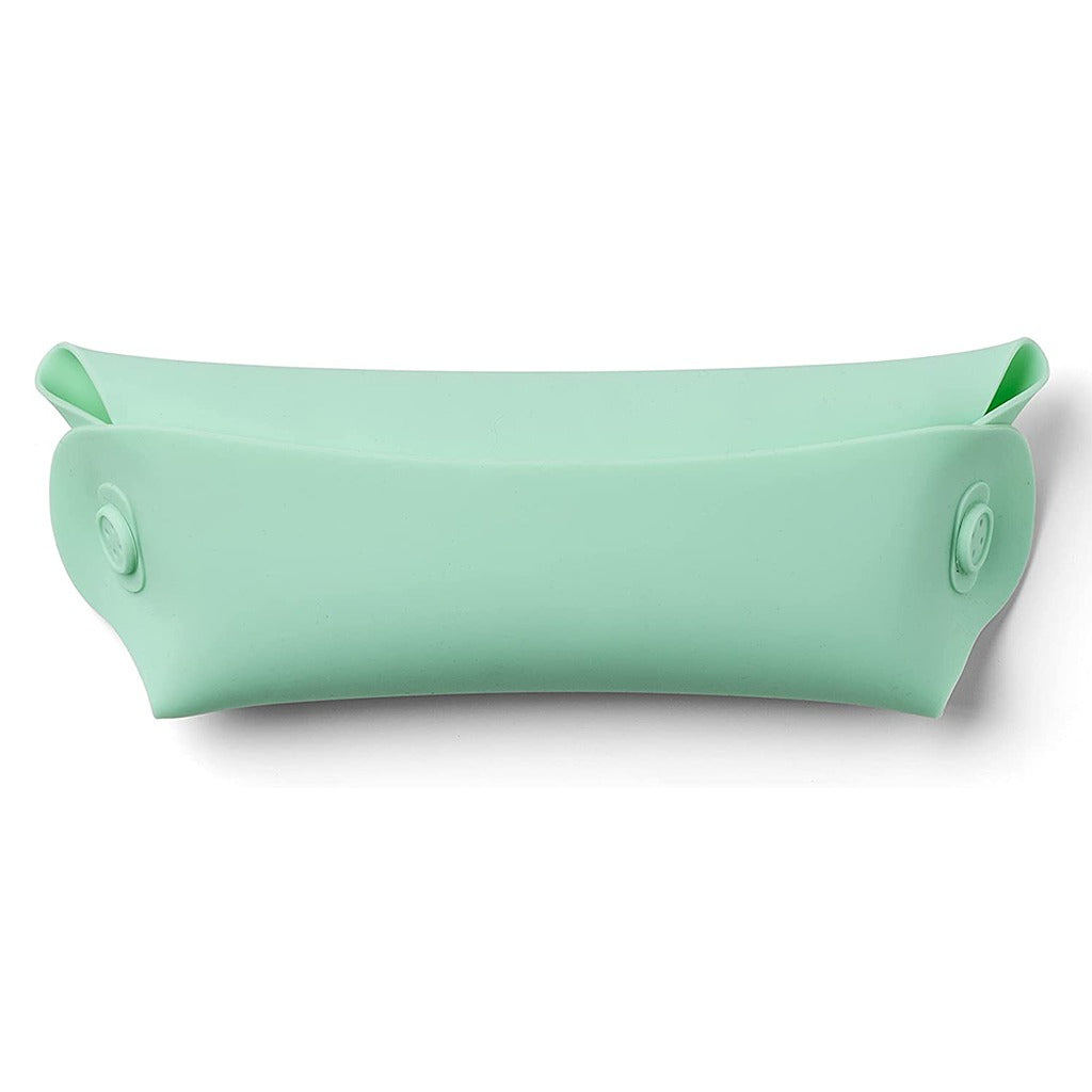 Nuvita Squishy Silicone Roll Up Bib For Baby - Blue/Green, Pack of 2's - Easy Pharmacy LLC
