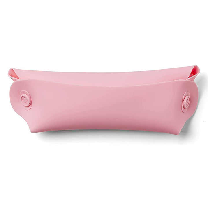 Nuvita Squishy Silicone Roll Up Bib For Baby - Pink/Green, Pack of 2's - Easy Pharmacy LLC