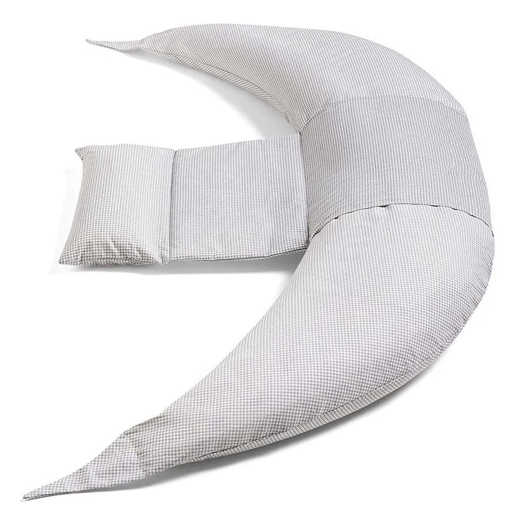 Nuvita Dreamwizard 12-In-1 Pregnancy & Nursing Pillow - Grigio Bianco In Grey - Easy Pharmacy LLC