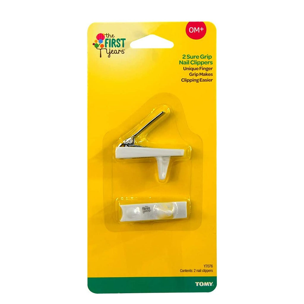 The First Years Sure Grip Nail Clippers For Baby, Pack of 2's - Easy Pharmacy LLC