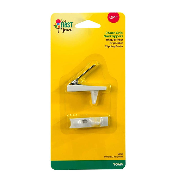 The First Years Sure Grip Nail Clippers For Baby, Pack of 2's - Easy Pharmacy LLC