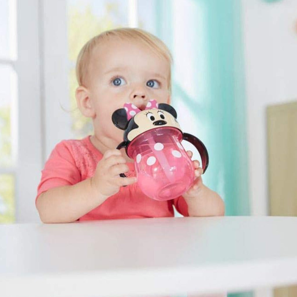 The First Years Minnie Sculpted Trainer Cup With Handles For 9 Months+ Babies - Easy Pharmacy LLC