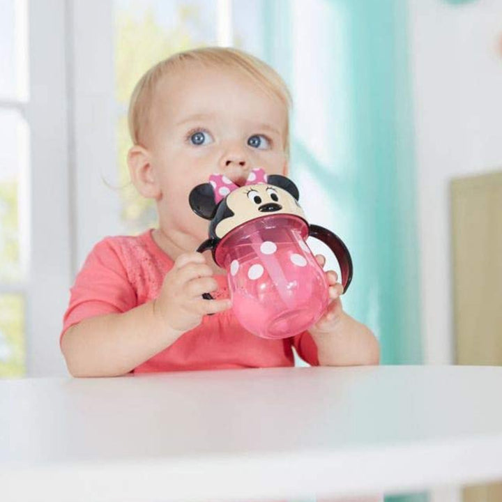 The First Years Minnie Sculpted Trainer Cup With Handles For 9 Months+ Babies - Easy Pharmacy LLC
