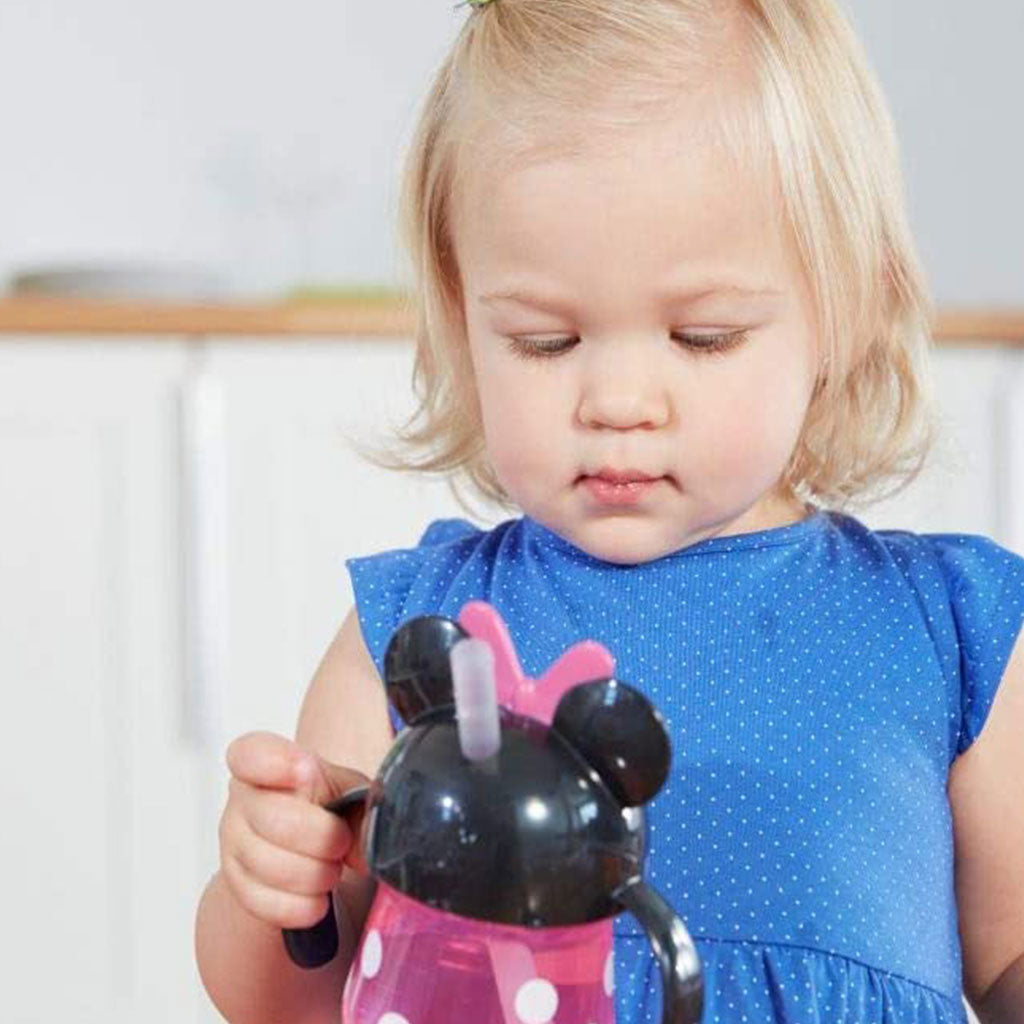 The First Years Minnie Sculpted Trainer Cup With Handles For 9 Months+ Babies - Easy Pharmacy LLC