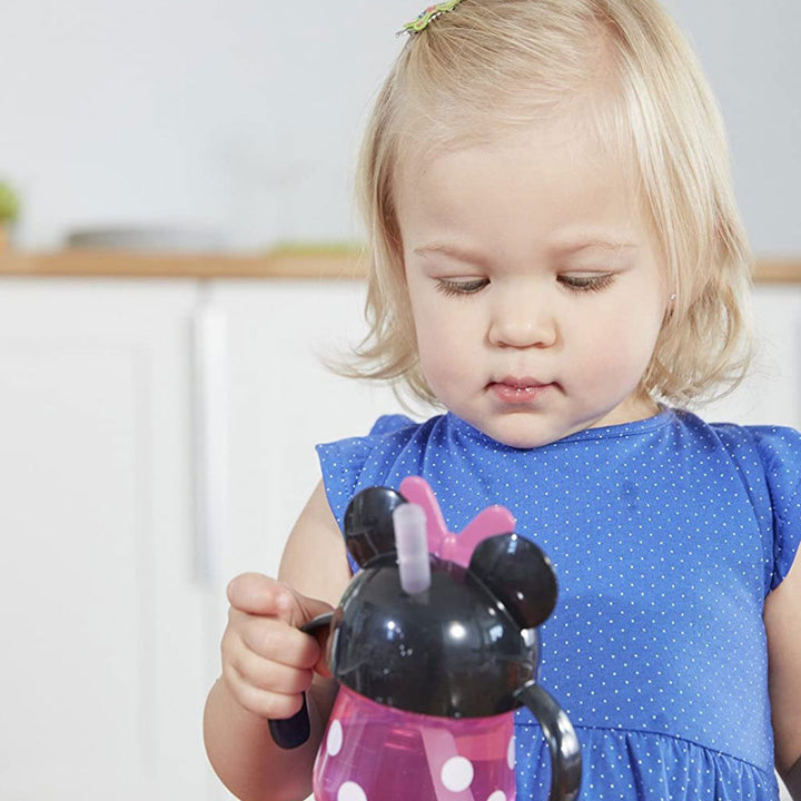 The First Years Minnie Sculpted Trainer Cup With Handles For 9 Months+ Babies - Easy Pharmacy LLC