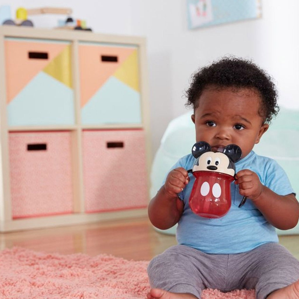 The First Years Mickey Sculpted Trainer Cup With Handles For 9 Months+ Babies - Easy Pharmacy LLC
