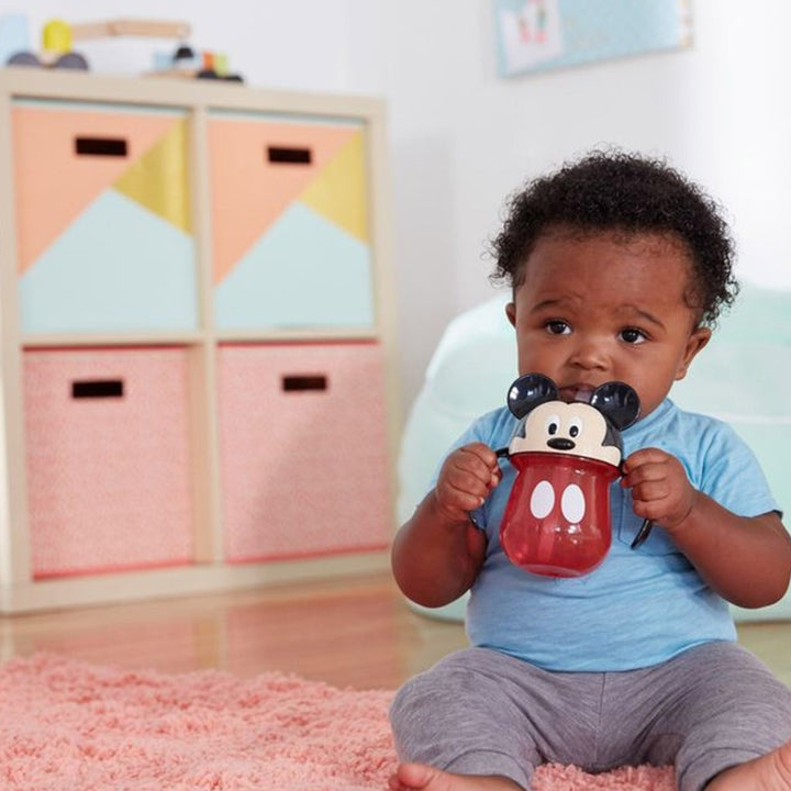 The First Years Mickey Sculpted Trainer Cup With Handles For 9 Months+ Babies - Easy Pharmacy LLC