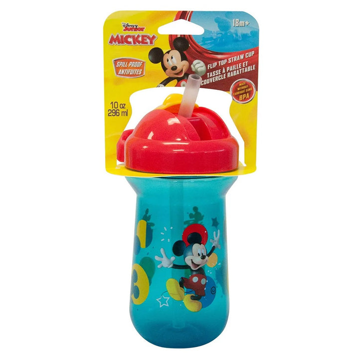 The First Years Disney Junior Mickey Flip Top Straw Cup For 18 Months+ Baby - Assorted - Easy Pharmacy LLC
