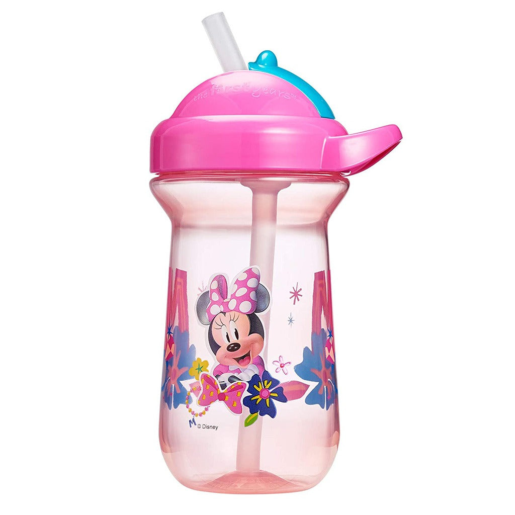 The First Years Disney Junior Minnie Flip Top Straw Cup For 18 Months+ Baby - Assorted - Easy Pharmacy LLC