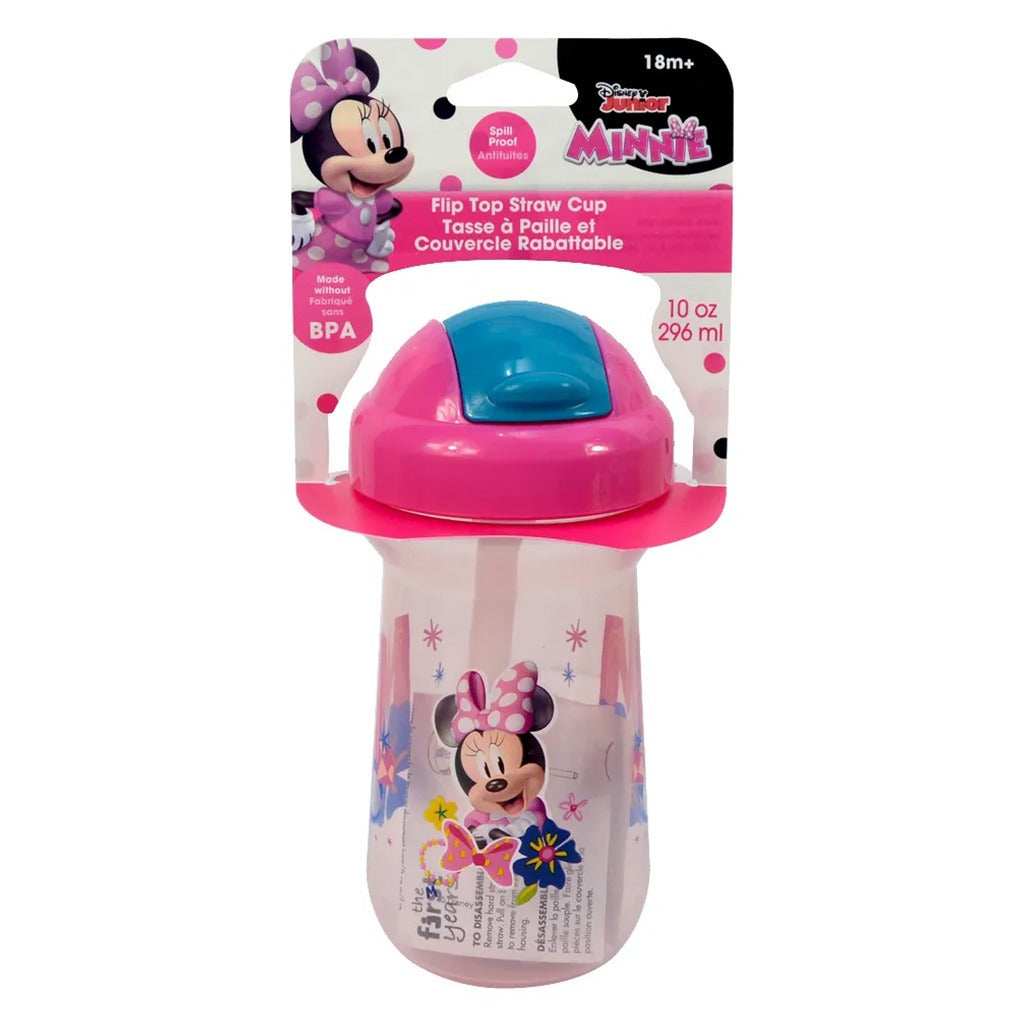 The First Years Disney Junior Minnie Flip Top Straw Cup For 18 Months+ Baby - Assorted - Easy Pharmacy LLC