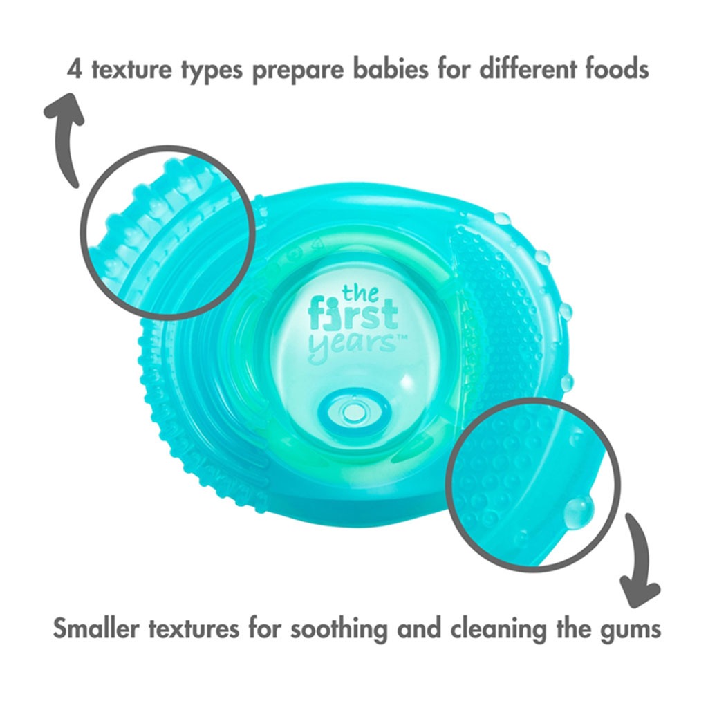 The First Years Teethe-Around Spill Proof Teething Trainer Cup With Spout Cover For 6+ Months 207ml, Assorted, Pack of 1's - Easy Pharmacy LLC
