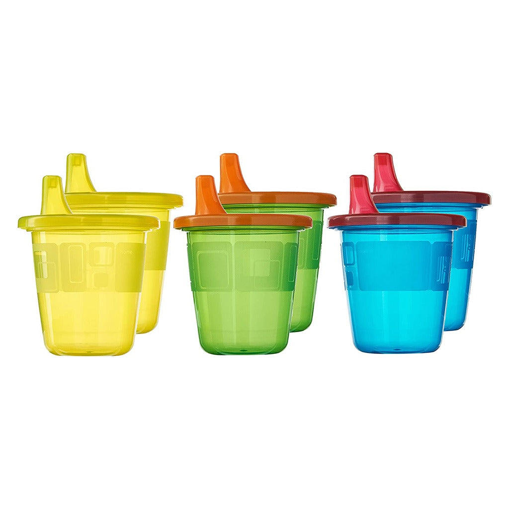 The First Years Take & Toss Spill-Proof Sippy Cups For 6+ Months 207ml, Pack of 6's - Easy Pharmacy LLC