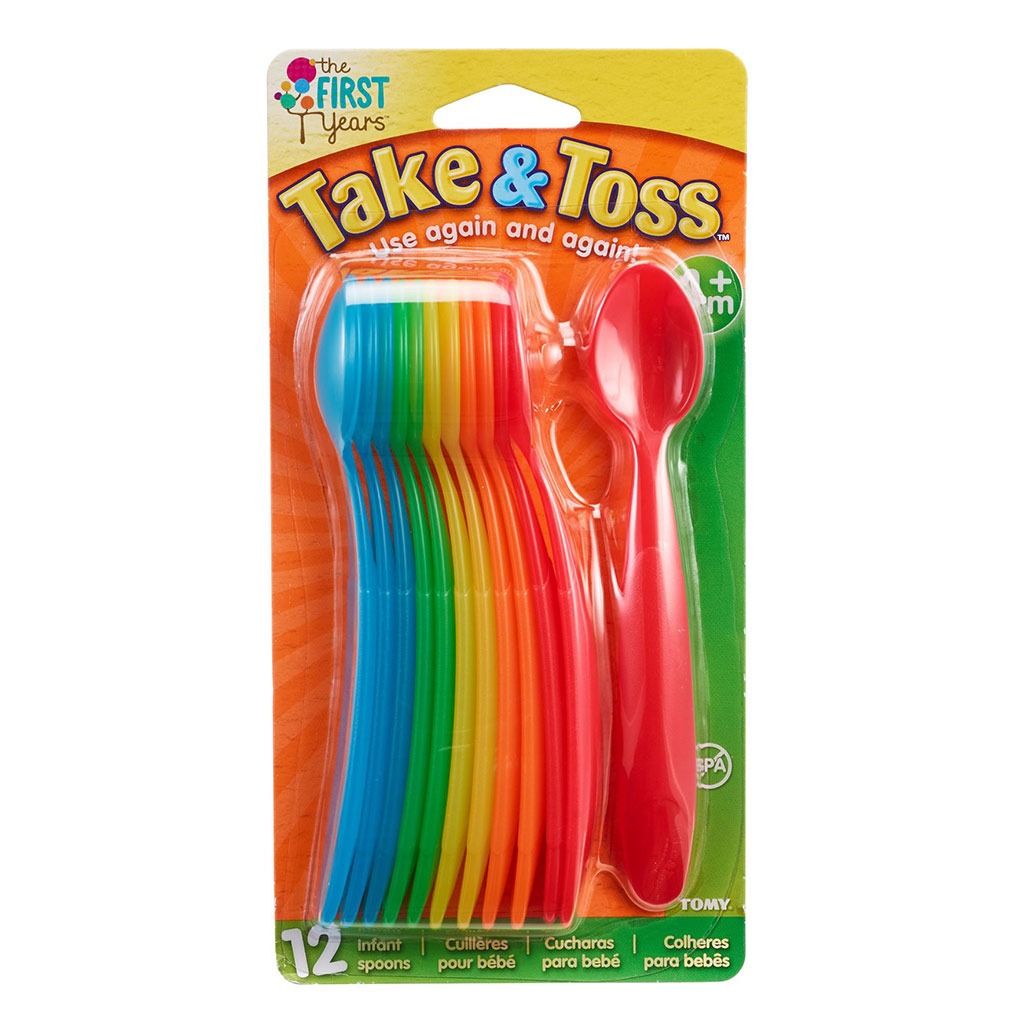 The First Years Take & Toss Infant Spoons, Pack of 12's - Easy Pharmacy LLC