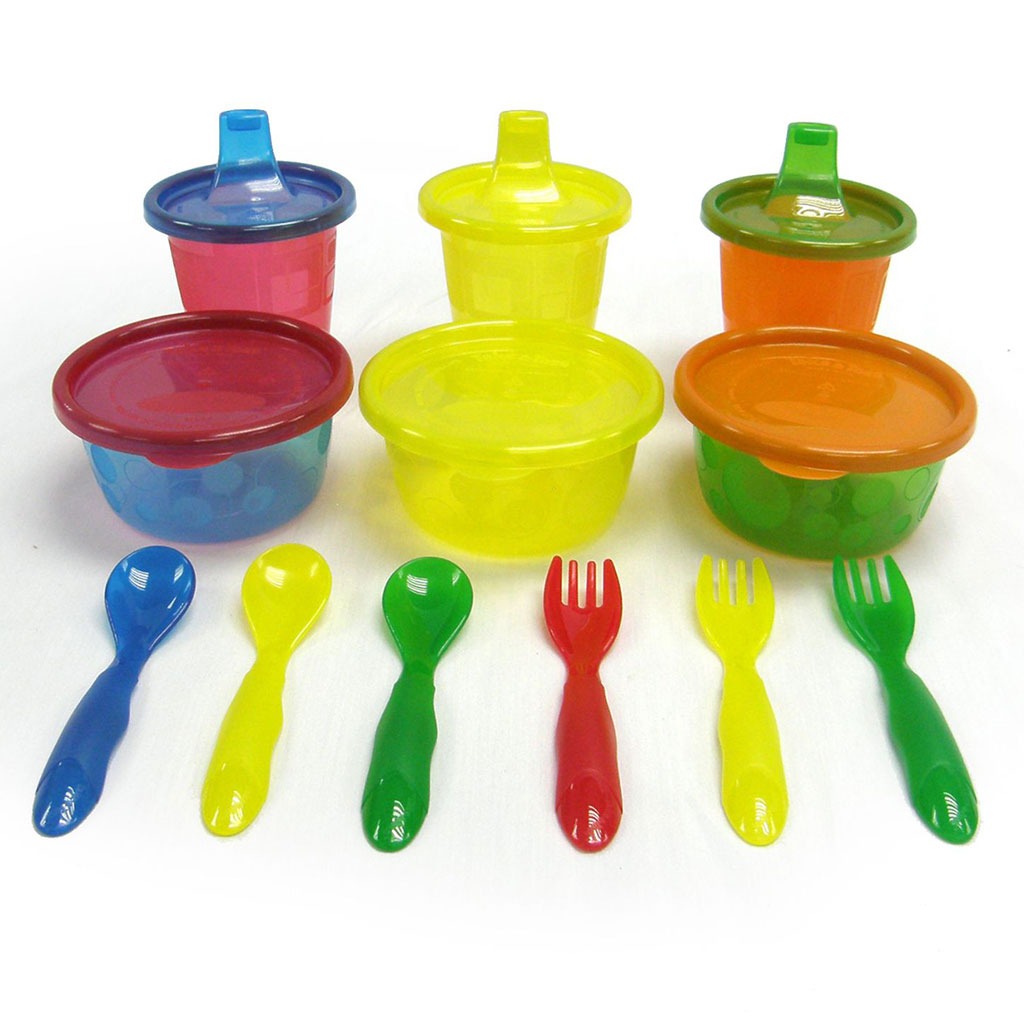 The First Years Take & Toss 12 Piece Multi-Pack Mealtime Kit - Easy Pharmacy LLC