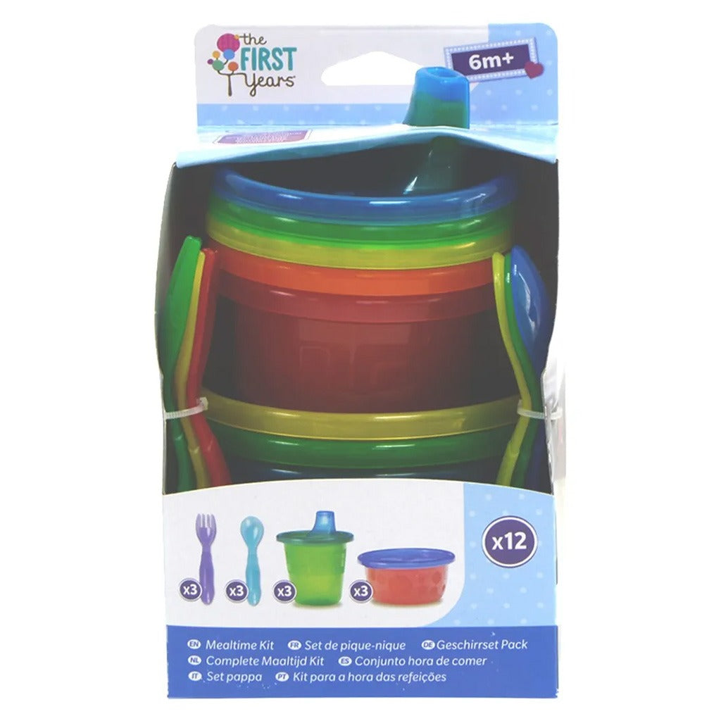 The First Years Take & Toss 12 Piece Multi-Pack Mealtime Kit - Easy Pharmacy LLC
