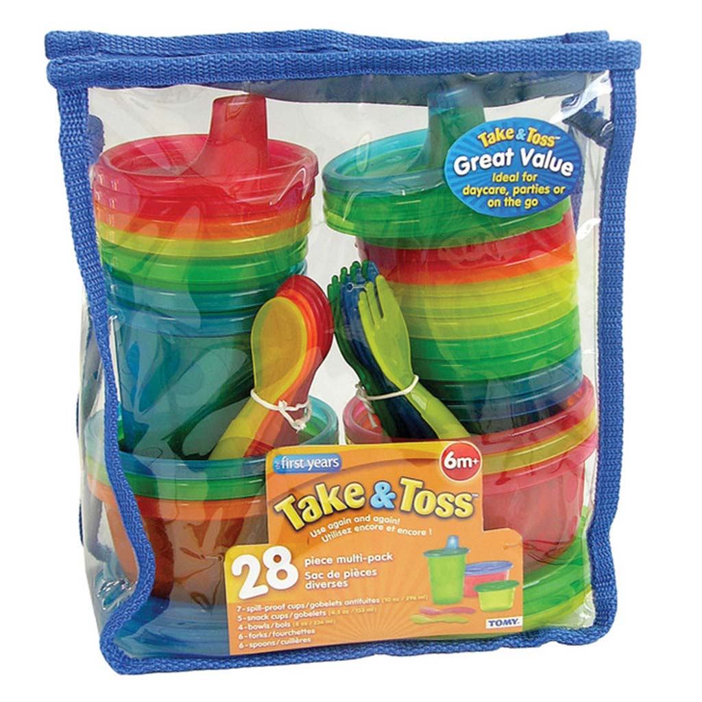 The First Years Take & Toss 28 Piece Multi-Pack Feeding Set - Easy Pharmacy LLC
