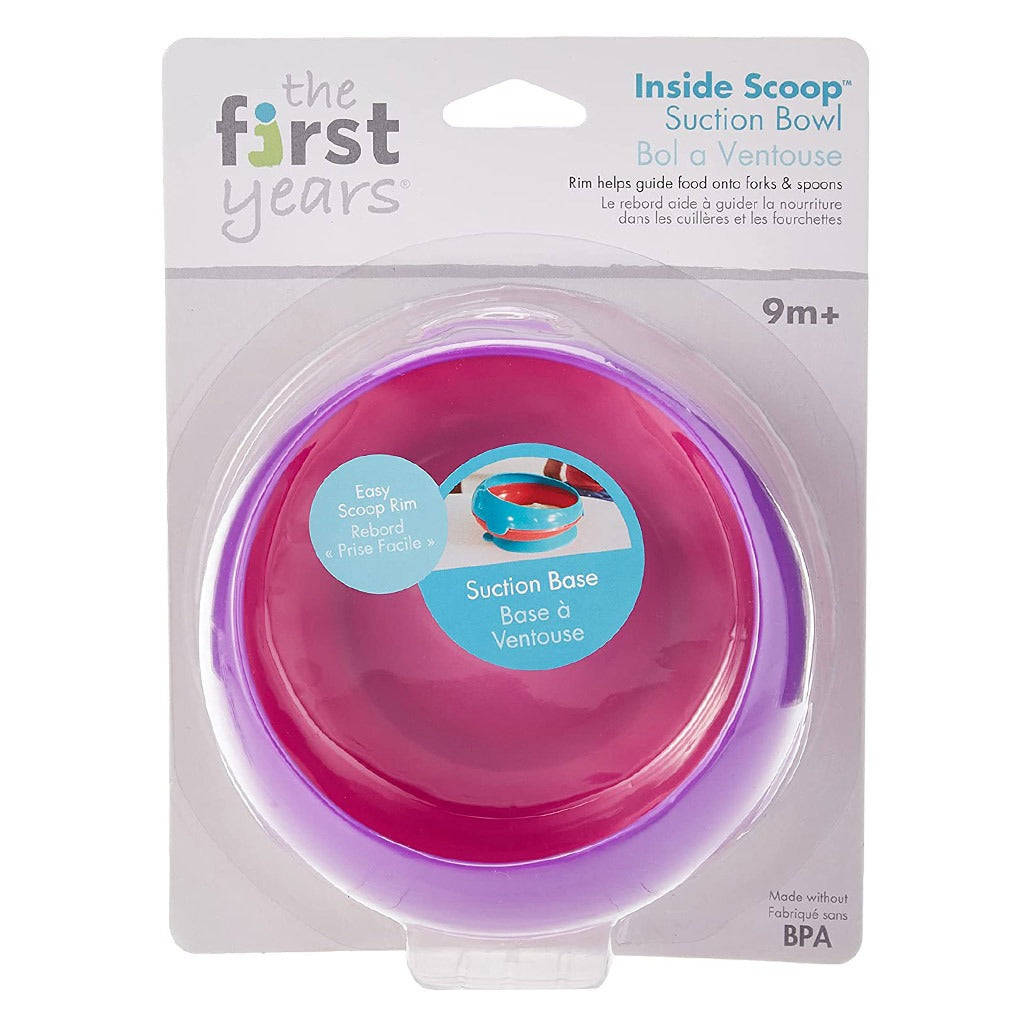 The First Years Inside Scoop Suction Bowl, Assorted Pack of 1's - Easy Pharmacy LLC