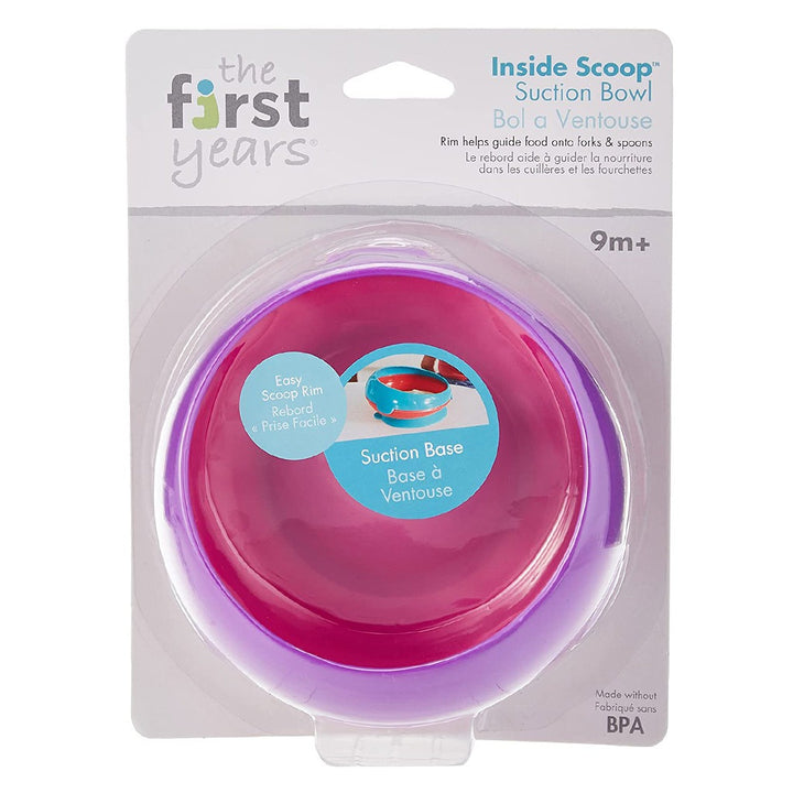 The First Years Inside Scoop Suction Bowl, Assorted Pack of 1's - Easy Pharmacy LLC