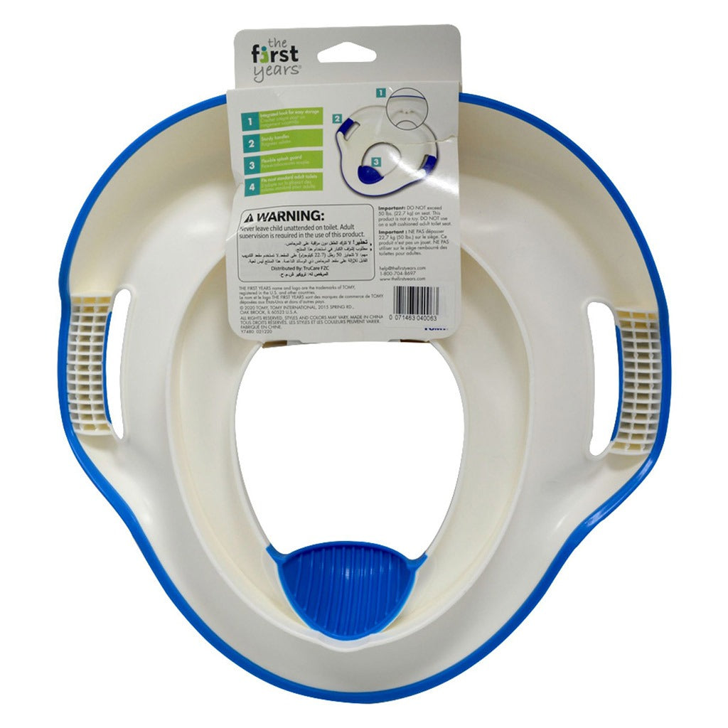 The First Years Soft Grip Trainer Potty Seat - Blue - Easy Pharmacy LLC