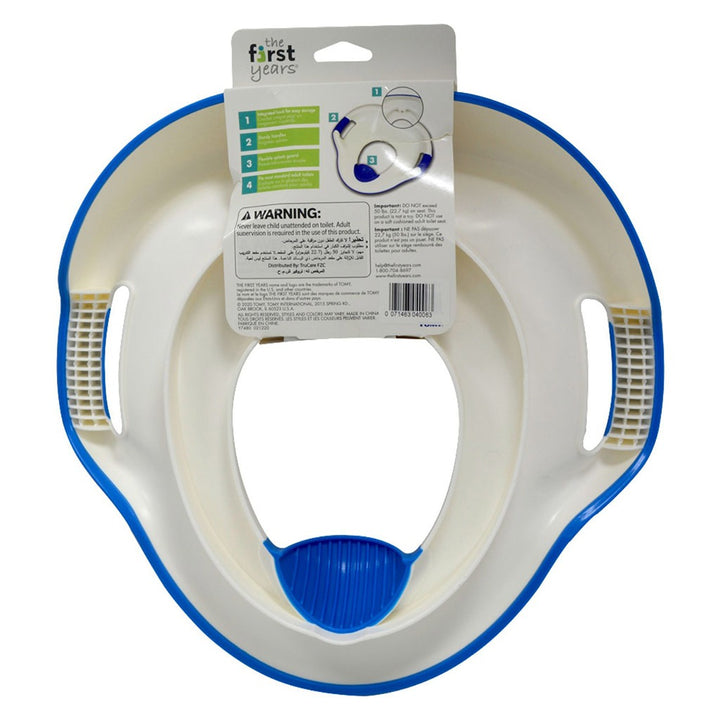 The First Years Soft Grip Trainer Potty Seat - Blue - Easy Pharmacy LLC