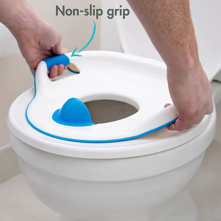 The First Years Soft Grip Trainer Potty Seat - Blue - Easy Pharmacy LLC