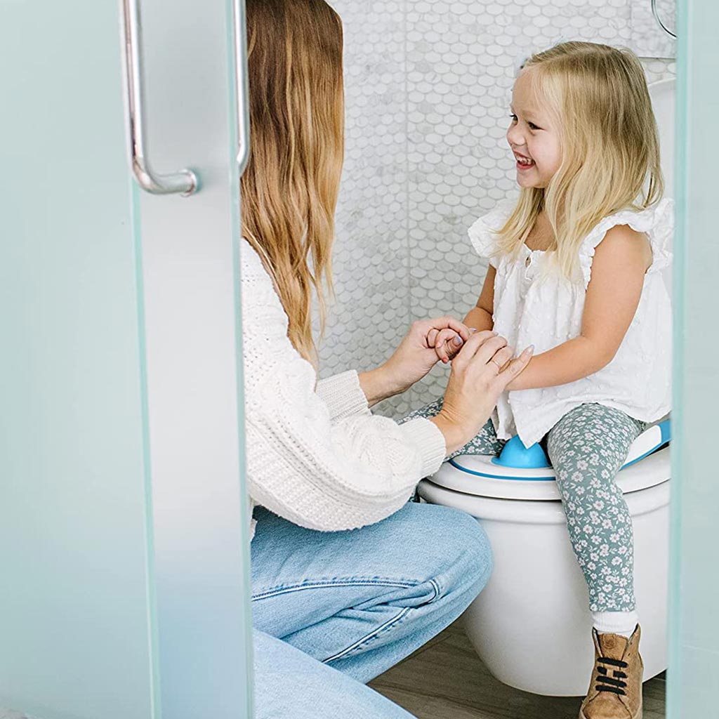 The First Years Soft Grip Trainer Potty Seat - Blue - Easy Pharmacy LLC