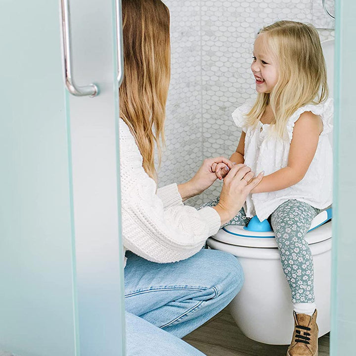 The First Years Soft Grip Trainer Potty Seat - Blue - Easy Pharmacy LLC