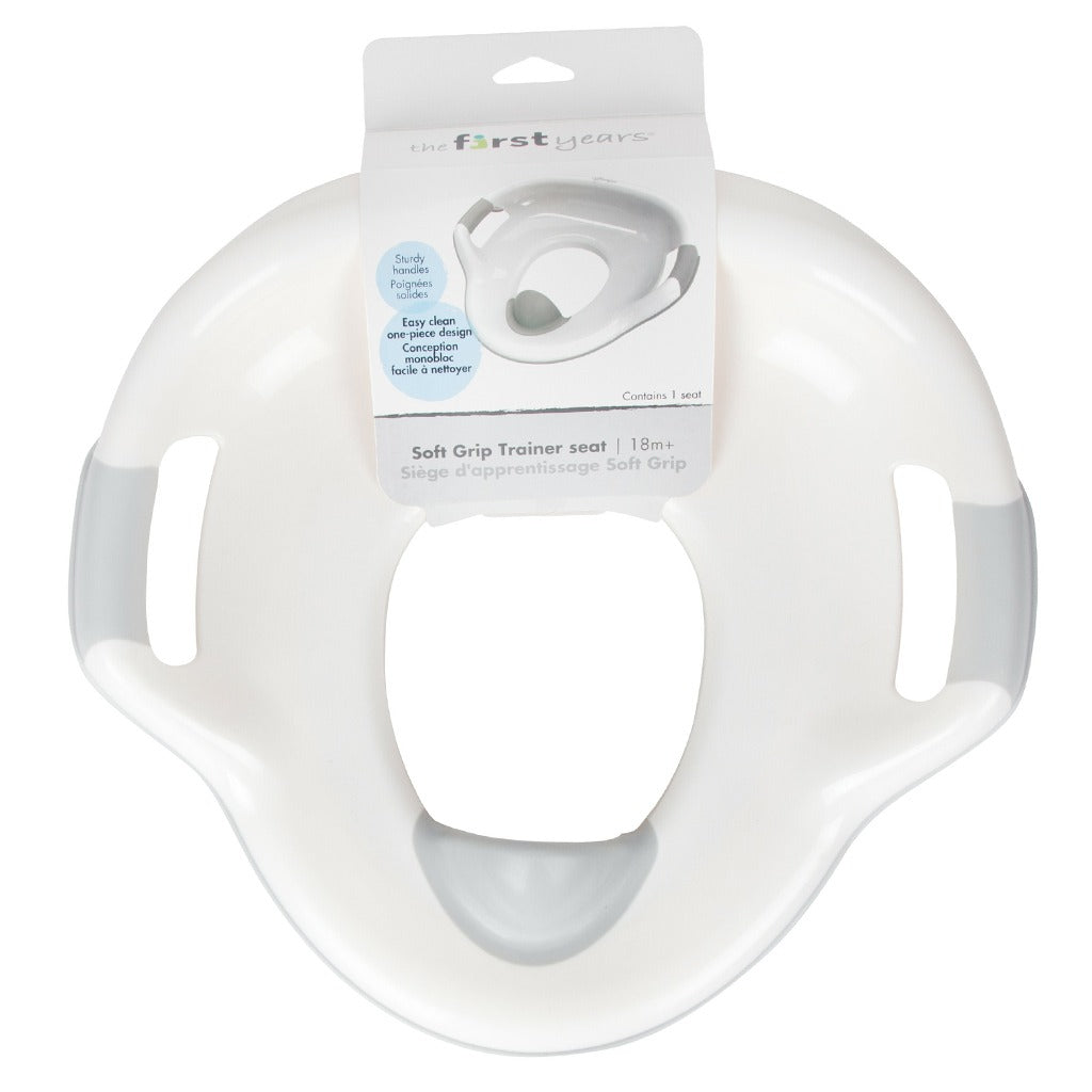 The First Years Soft Grip Trainer Potty Seat - Gray - Easy Pharmacy LLC