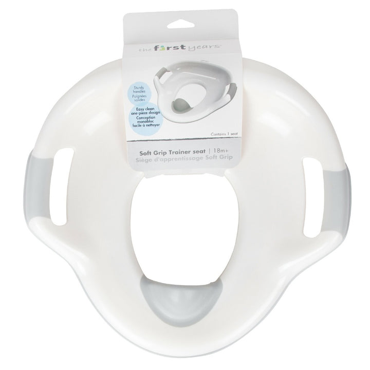 The First Years Soft Grip Trainer Potty Seat - Gray - Easy Pharmacy LLC