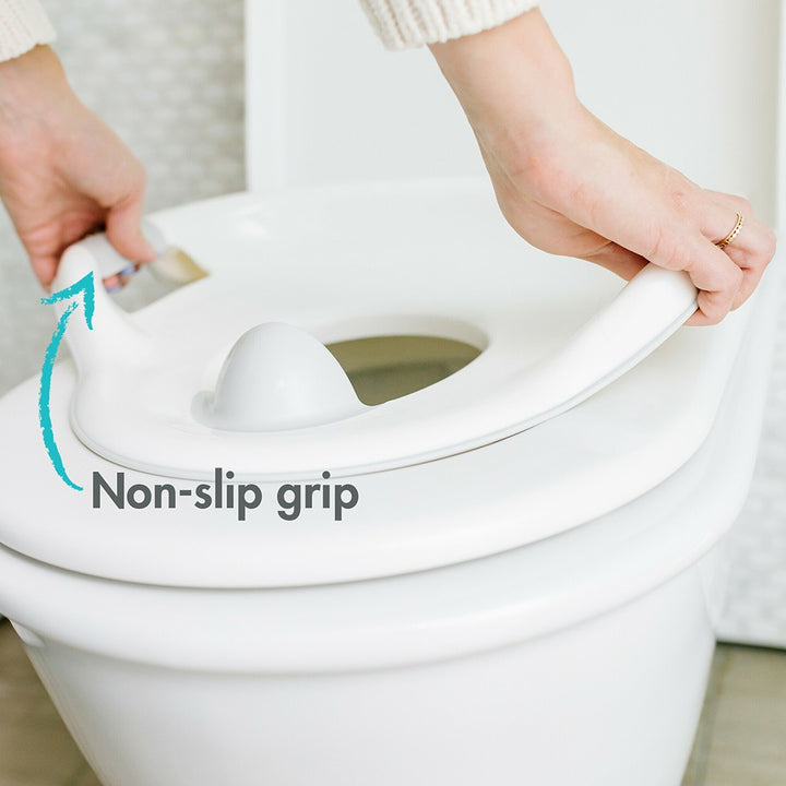 The First Years Soft Grip Trainer Potty Seat - Gray - Easy Pharmacy LLC