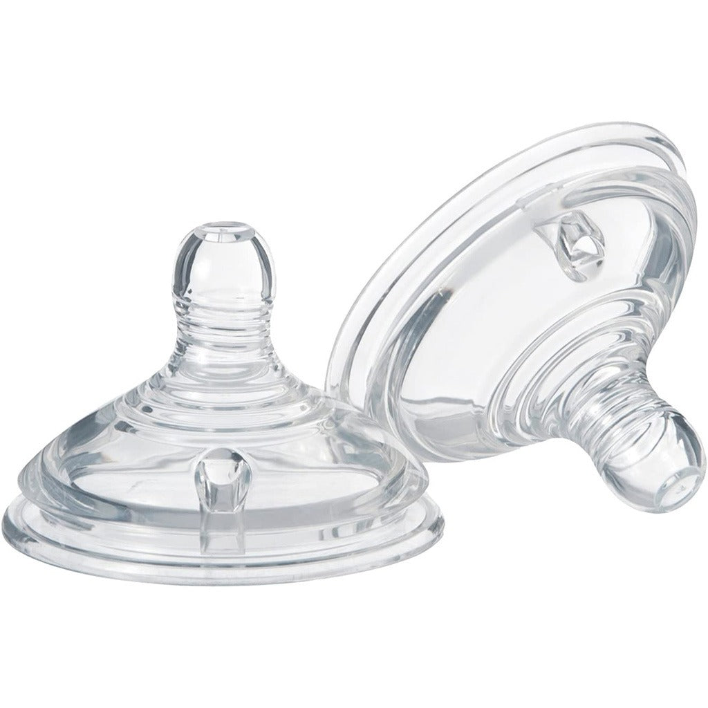 Tommee Tippee Closer To Nature Thick Feed Teats For 6 Months+ Babies-Pack Of 2 - Easy Pharmacy LLC