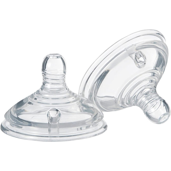 Tommee Tippee Closer To Nature Thick Feed Teats For 6 Months+ Babies-Pack Of 2 - Easy Pharmacy LLC
