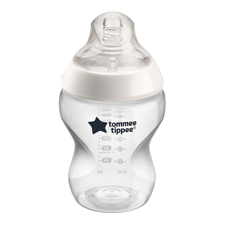 Tommee Tippee Closer To Nature Baby Feeding Bottle For 0 Months+ Babies 260ml - Easy Pharmacy LLC
