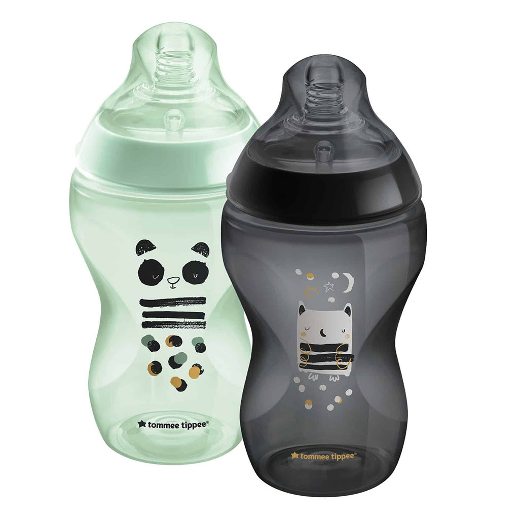 Tommee Tippee Closer To Nature Feeding Bottle Boy 340ml-Pack Of 2 - Easy Pharmacy LLC