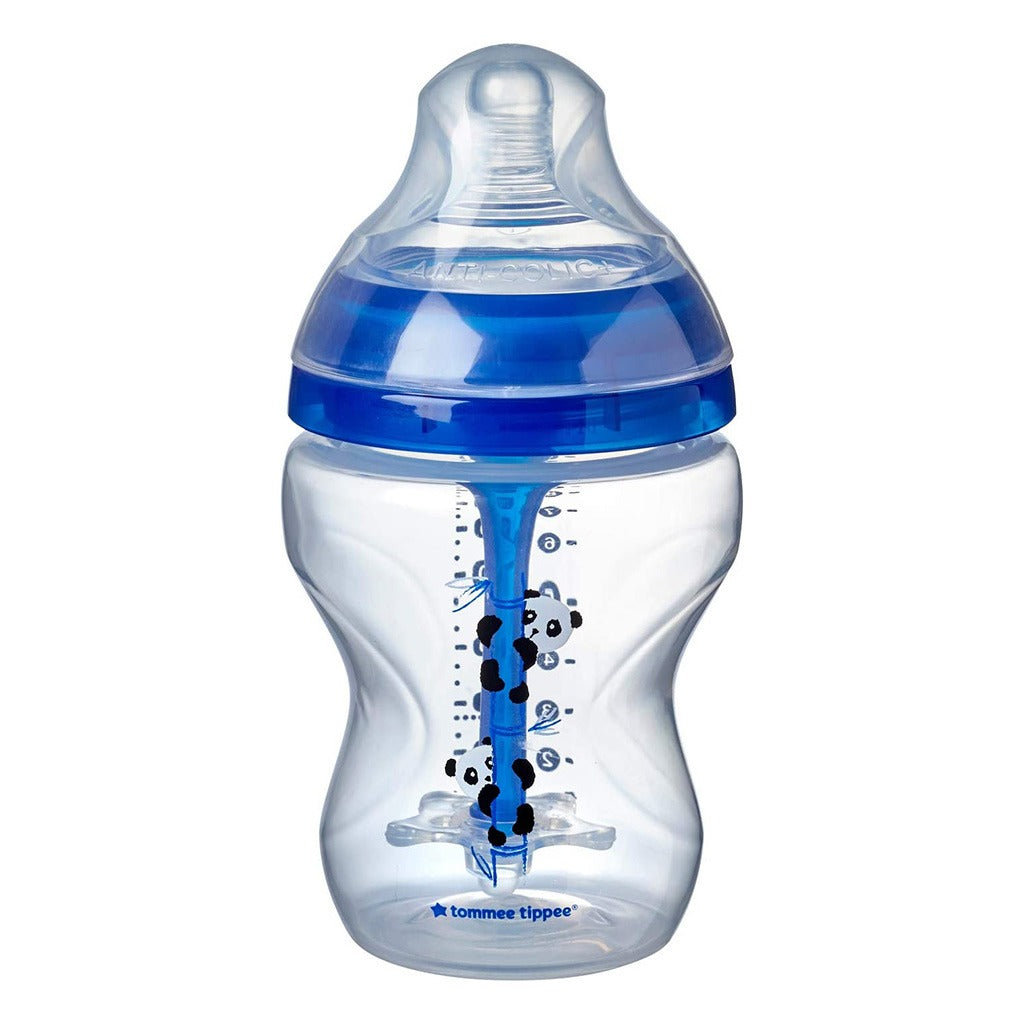 Tommee Tippee Closer To Nature Advanced Anti-Colic Baby Feeding Bottle-Blue 150ml - Easy Pharmacy LLC