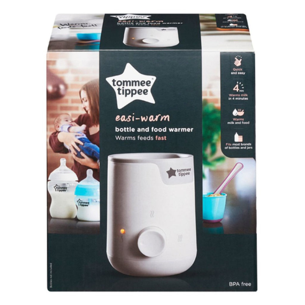 Tommee Tippee Closer To Nature Easi-Warm Electric Bottle And Food Warmer - White - Easy Pharmacy LLC