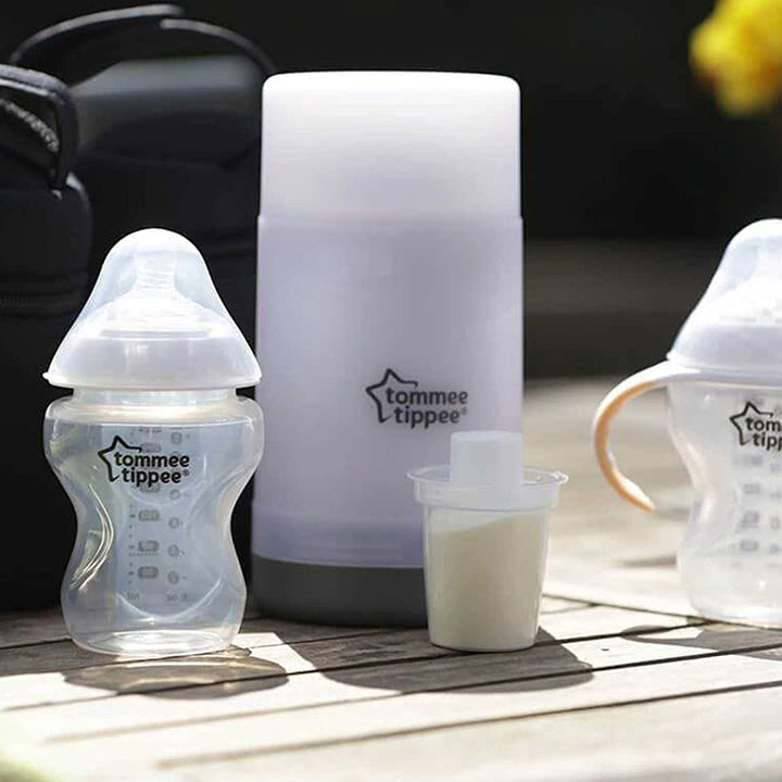Tommee Tippee Closer To Nature Travel Bottle And Food Warmer - White - Easy Pharmacy LLC