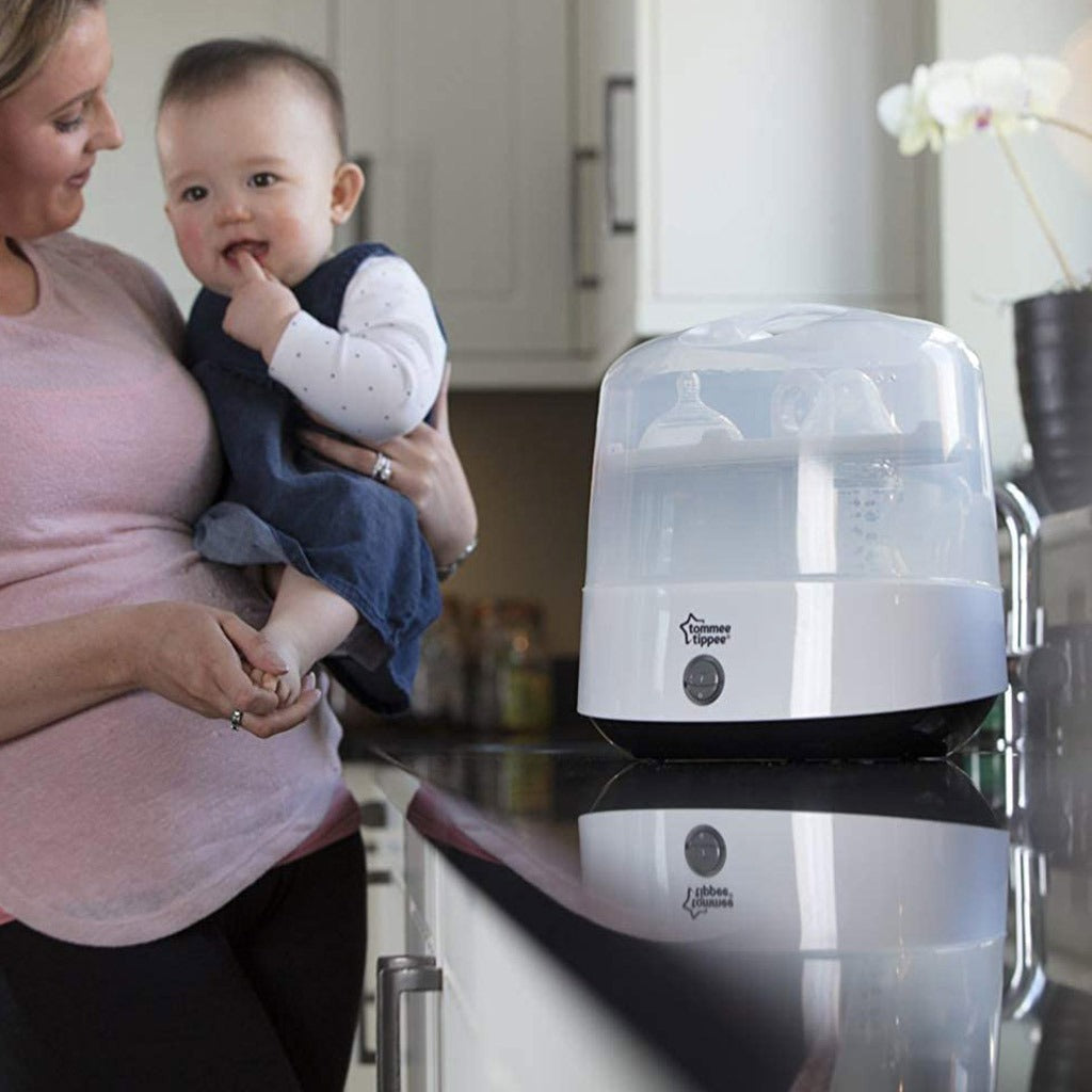 Tommee Tippee Closer To Nature Electric Steam Steriliser-White - Easy Pharmacy LLC