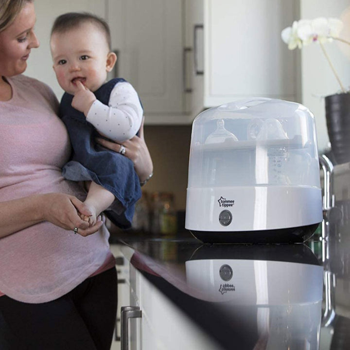 Tommee Tippee Closer To Nature Electric Steam Steriliser-White - Easy Pharmacy LLC