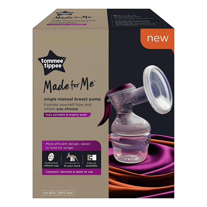 Tommee Tippee Made For Me Single Manual Breast Pump - Easy Pharmacy LLC