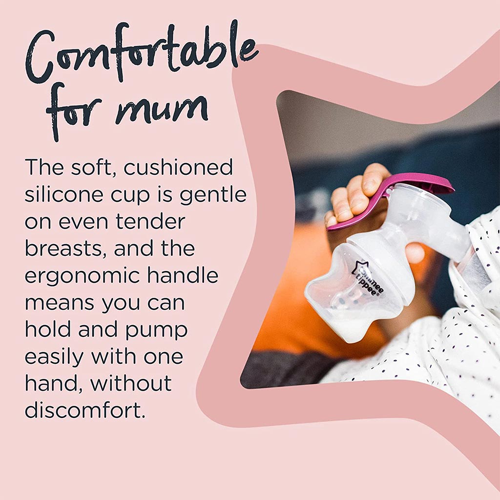 Tommee Tippee Made For Me Single Manual Breast Pump - Easy Pharmacy LLC