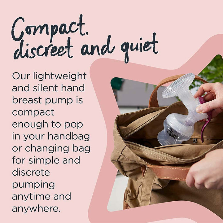 Tommee Tippee Made For Me Single Manual Breast Pump - Easy Pharmacy LLC