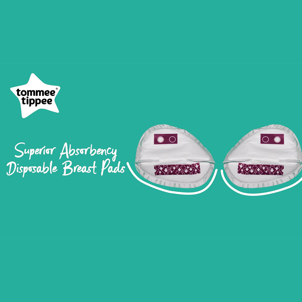 Tommee Tippee Made For Me Disposable Daily Absorbent Breast Pads - Medium, Pack of 40's - Easy Pharmacy LLC