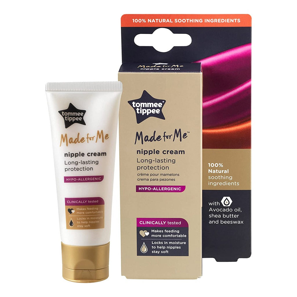Tommee Tippee Made for Me 100% Natural Hypoallergenic Nipple Cream For Long-Lasting Protection 40ml - Easy Pharmacy LLC