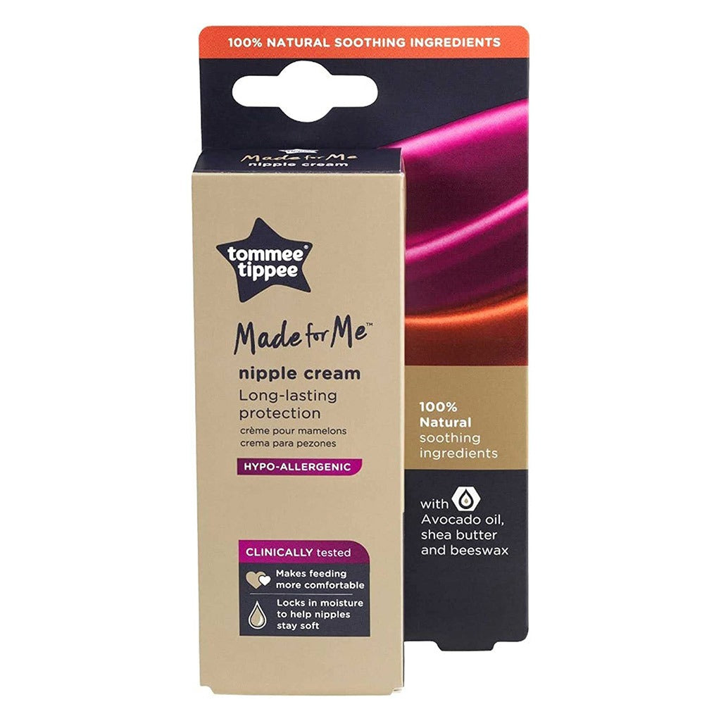 Tommee Tippee Made for Me 100% Natural Hypoallergenic Nipple Cream For Long-Lasting Protection 40ml - Easy Pharmacy LLC