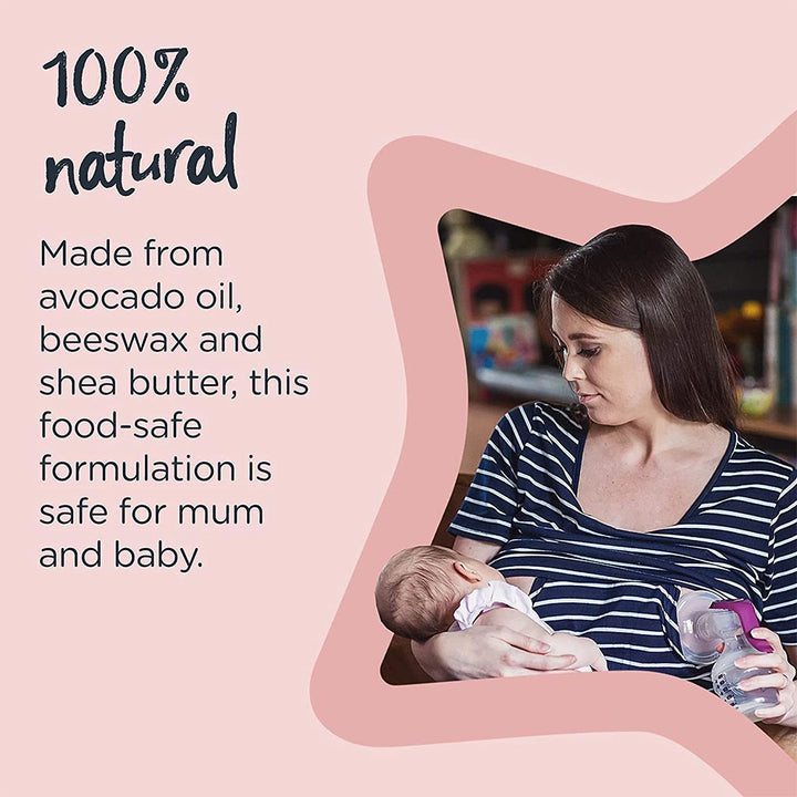 Tommee Tippee Made for Me 100% Natural Hypoallergenic Nipple Cream For Long-Lasting Protection 40ml - Easy Pharmacy LLC