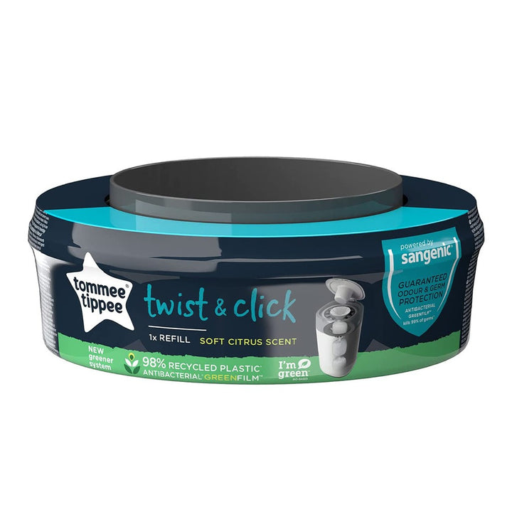Tommee Tippee Twist & Click Sangenic Universal Cassette For Nappy Disposal - Easy Pharmacy LLC