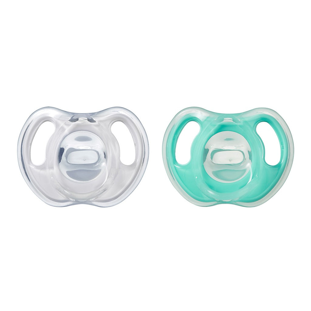 Tommee Tippee Ultra-Light Silicone Soother For 0-6 Months Babies-Pack Of 2 - Easy Pharmacy LLC